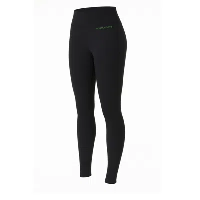 Altra Volta Women's Black Vivid Eclipse Fit Leggings In Black