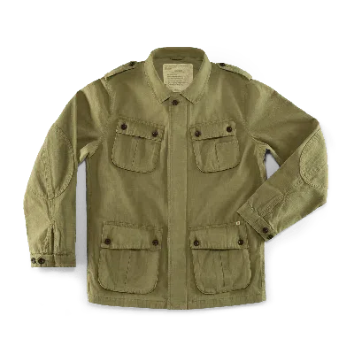 &sons Trading Co Men's Green Carter Jungle Jacket Olive In Green