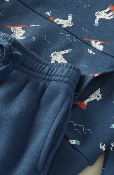 Tucker + Tate Kids' Print Hoodie & Joggers Set In Blue