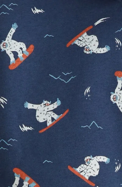 Tucker + Tate Kids' Print Hoodie & Joggers Set In Blue