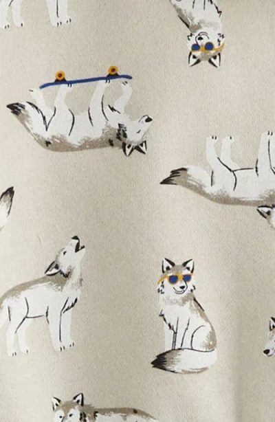 Tucker + Tate Kids' Print Hoodie & Joggers Set In Neutral