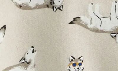 Tucker + Tate Kids' Print Hoodie & Joggers Set In Neutral