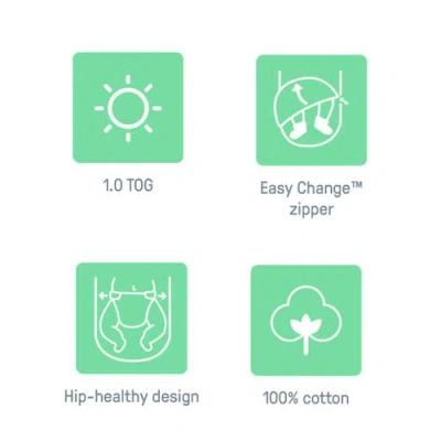 Ingenuity Swaddleme By  Easy Change Baby Swaddle In Multi