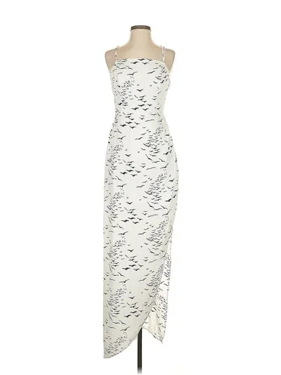 Pre-owned Bcbgeneration Cocktail Dress In White