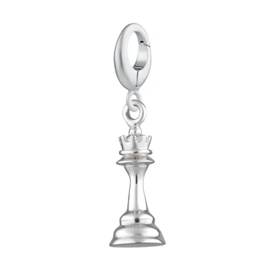 Lily Charmed Women's Sterling Silver Chess Piece Charm In Silver
