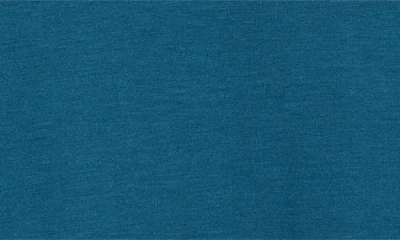 Zella Long Sleeve Split Hem T-shirt In Blue