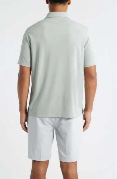 Zella Dynamic Train Polo In Gray