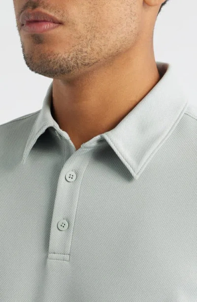 Zella Dynamic Train Polo In Gray