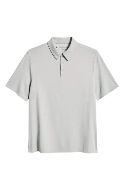 Zella Dynamic Train Polo In Gray