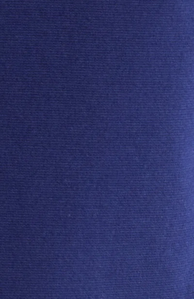 Kasper One-button Seamed Waist Blazer In Blue