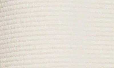 Zella Ottoman Wide Leg Drawstring Pants In White