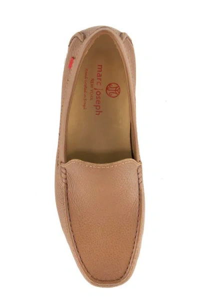 Marc Joseph New York Broadway Leather Venetian Driver Loafer In Brown