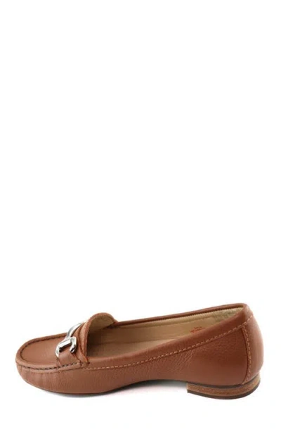 Marc Joseph New York Grand Street Leather Buckle Loafer In Brown