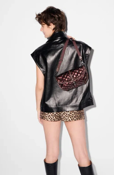 Mz Wallace Astor Small Convertible Clutch Bag In Orange