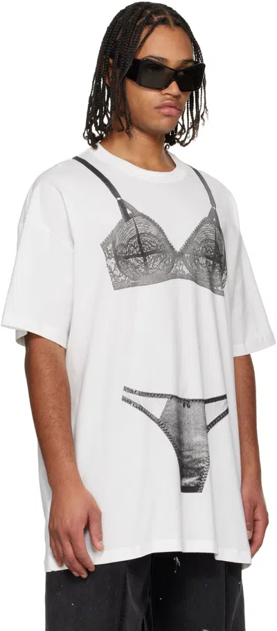 Vaquera White Lingerie Tall T-shirt In White