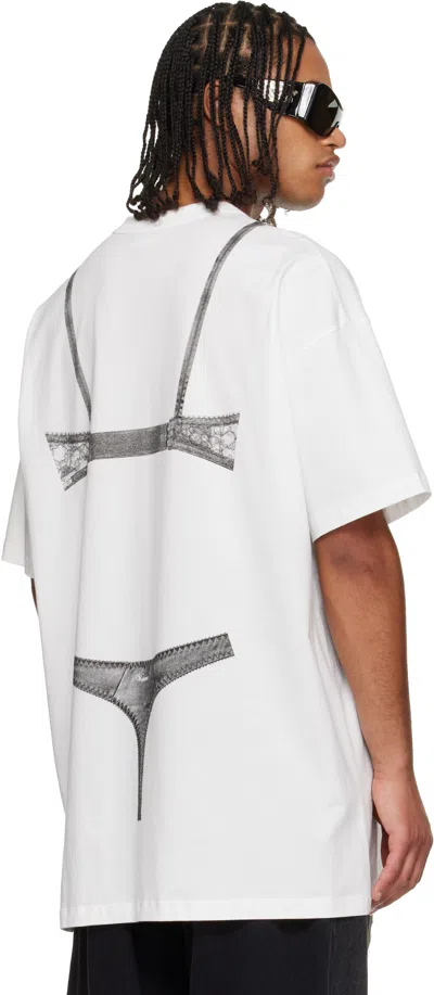 Vaquera White Lingerie Tall T-shirt In White