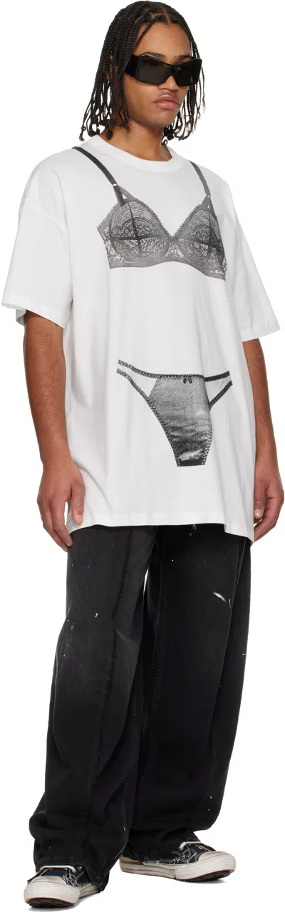 Vaquera White Lingerie Tall T-shirt In White