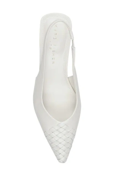 Marc Fisher Ltd Rilly Slingback Pump In White