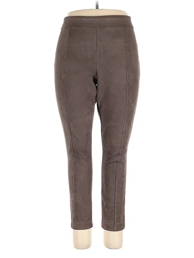 Pre-owned Andrew Marc For Costco Casual Pants In Brown