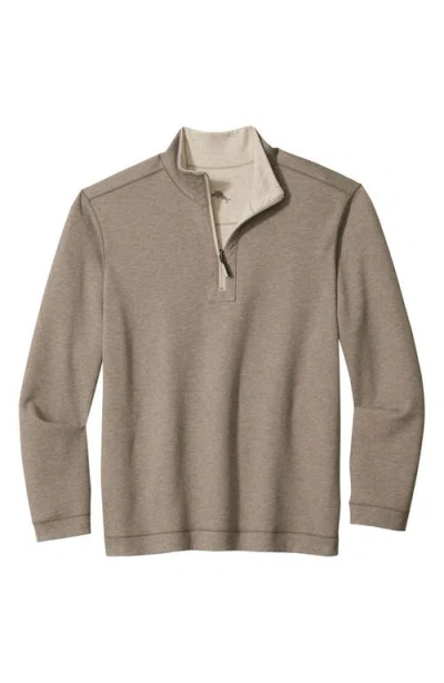 Tommy Bahama Flipview Reversible Half Zip Pullover In Multi