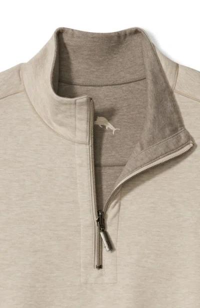 Tommy Bahama Flipview Reversible Half Zip Pullover In Multi