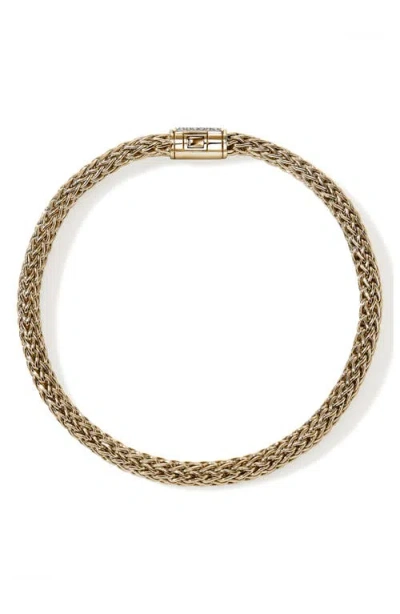 John Hardy Icon Bracelet Gold Diamonds In Gold