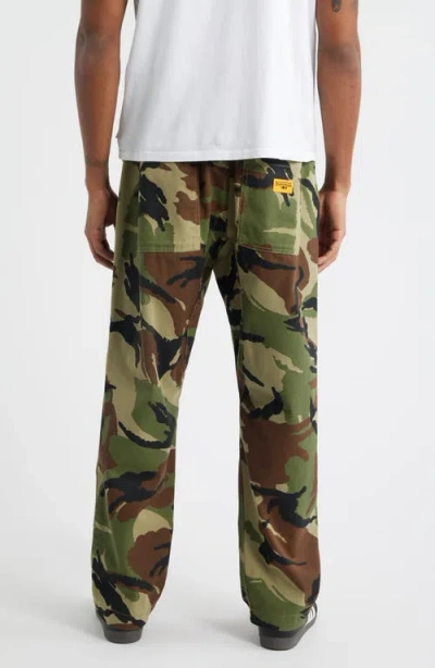Service Works Woodland Camo Print Chef Pants In Multi