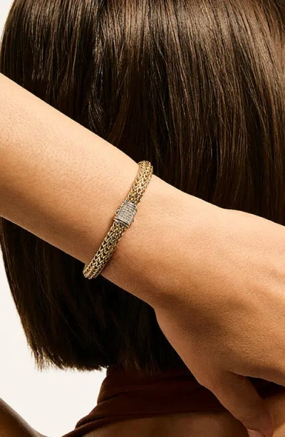 John Hardy Icon Bracelet Reversible Gol In Gold