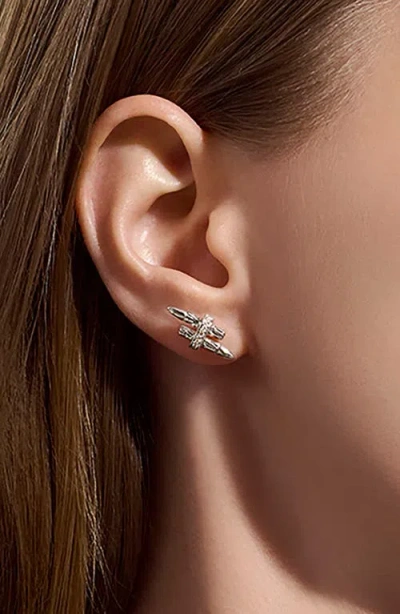 John Hardy Spear Stud Earrings Sterling In Metallic