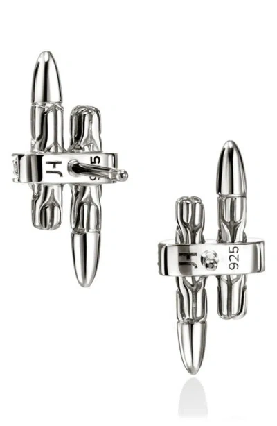 John Hardy Spear Stud Earrings Sterling In Metallic