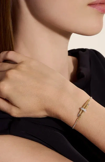 John Hardy Spear Station Bracelet Gold In Gold
