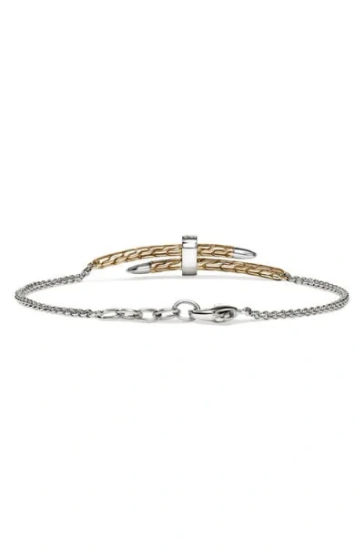 John Hardy Spear Station Bracelet Gold In Gold