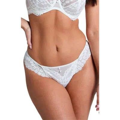 Hunkemoller Daisy Thong In White
