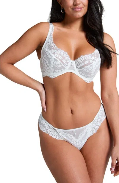 Hunkemoller Daisy Thong In White