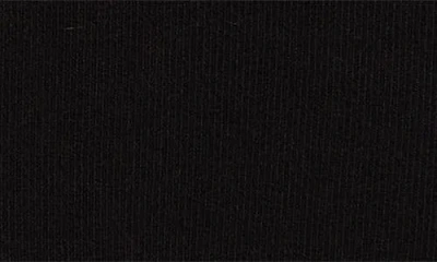 Reiss Black/ivory Wool-blend Tipped Dress With Cashmere In Black