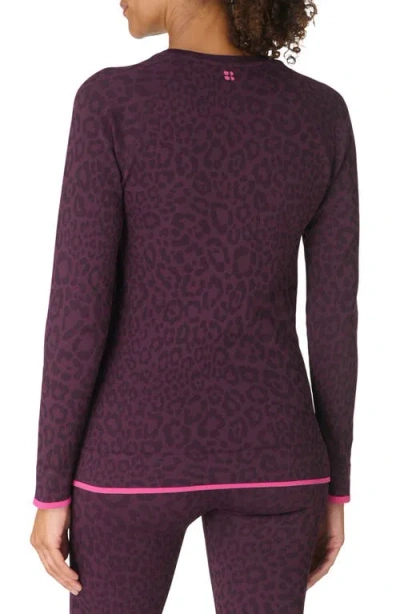 Sweaty Betty Animal Base Layer Top In Multi