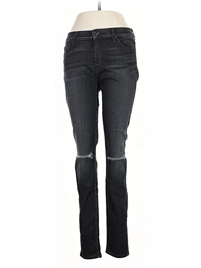 Pre-owned 7 For All Mankind Jeans In Black