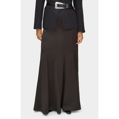 Aligne Antonio Satin Skirt In Black