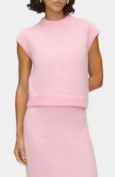 Aligne Jess Knit T-shirt In Pink