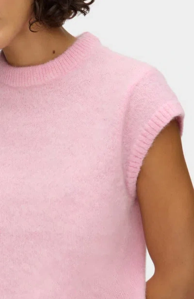 Aligne Jess Knit T-shirt In Pink