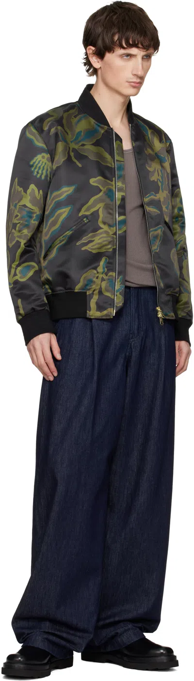 Paul Smith Black Leather Beard Chelsea Boots In Black