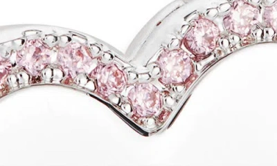 Sandy Liang Pocket Mirror Ring In Pink