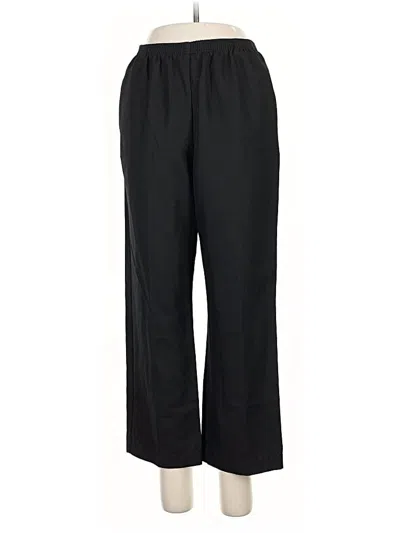 Pre-owned Alfred Dunner Casual Pants In Black