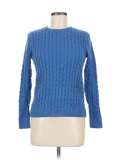 Pre-owned L.l.bean Pullover Sweater In Blue