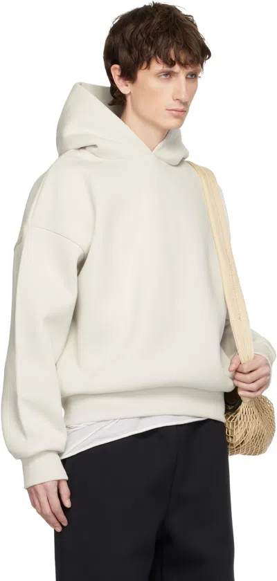 Seventh Off-white V2 Hoodie In White