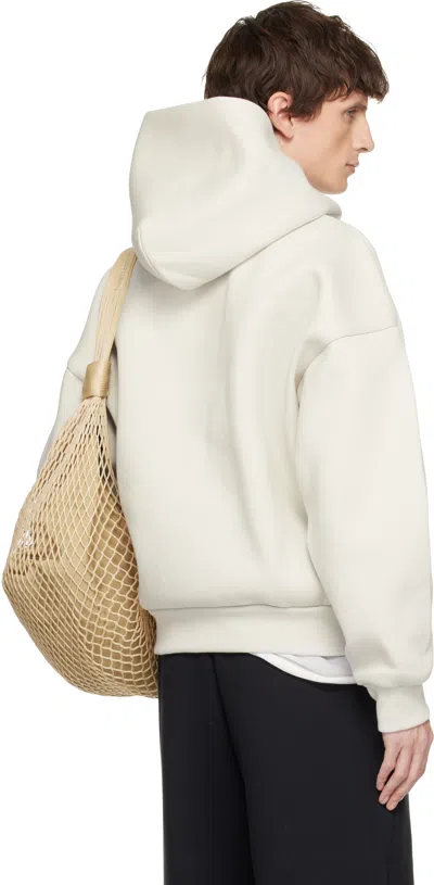 Seventh Off-white V2 Hoodie In White