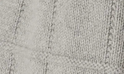 Eileen Fisher Cotton Blend Hooded Poncho In Gray