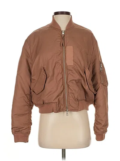 Pre-owned Allsaints Jacket In Brown