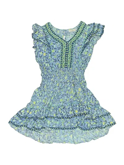 Pre-owned Poupette St Barth Kids' Dress In Blue