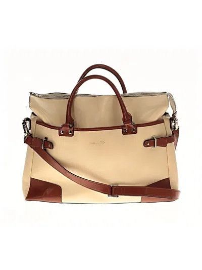 Pre-owned Bostanten Satchel In White